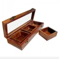 Wooden Spice/Masala Box 