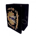 Embroidered Velvet Jewellery Box