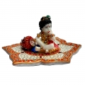 Bal Gopol Statue on Lotus