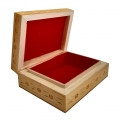 Wooden Carving Box  (11cm x 8cm ) 