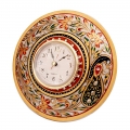 Marble Peacock Painting Watch