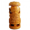 Wooden Umbrella Ganesh 15cm Height