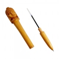 Wooden Pen (Buddha Design)