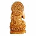 Wooden Kamal Buddha statue 20 cm