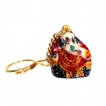 Metal Keychain  ( Multicolored - Pack of 6 ) 