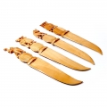 Wooden Carved Paper cutter - Pack of 4pc