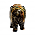 Wooden Miniature Painted Elephant