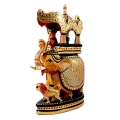 Handmade Ambabari Elephant Sculpture 