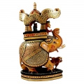 Handmade Ambabari Elephant Sculpture 