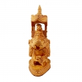 Wooden Carved Trunk up Ambari