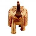 Fine Carving Wooden Elephant ( 22cm Length x 15cm Height) 
