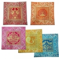 Embroidery Silk Cushion Cover Set of 5pc