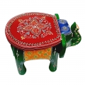 Wooden Elephant Table