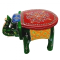 Wooden Elephant Table