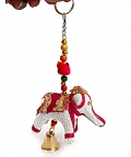 Decorative Elephant Door Hanging ( Pack of 3pc - Multi color )