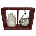 Wall Decor Buddha Candle Holder 