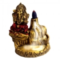 Smoke Fountain Fog Ganesh - Back Flow Cone Incense Holder