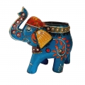 Elegant Elephant Design Candle Holder