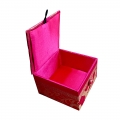Zardosi Box  (10 X 10 cm - Pink Color)