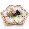 Ganpati Statue on Decorative Plate