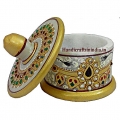 Marble Sindoor Box