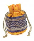 Yellow Potli Bag