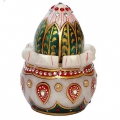Marble Pooja Kalash with Nariyal