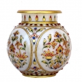Marble Painted Matki Pot