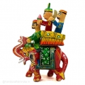 Maharaja Elephant painted