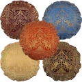 Designer Round Cushion Cover set of 5pc