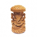 Wooden Ganesh Idol 
