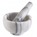 Marble Mortar & Pestle 