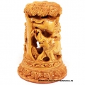 Wood Carving Showpiece 8 inch