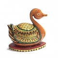 Wooden Hand Painted Duck