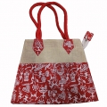 Tribal Art Jute Bag