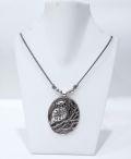 German Silver Pendant Set 