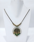 Golden Oxidised Necklase Set
