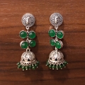 Stone Work Jhumka Earrings