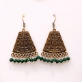Alloy Golden Earrings