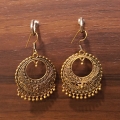 Goldern Earrings 