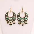 Meenakari Floral Designed Earring