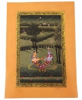 Miniature Radha Krishna Painting