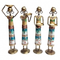 Iron Painted Lady set of 4