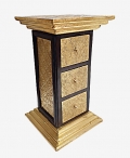 Wooden Corner with 3 Drawer