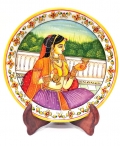 Rajasthani Marble Bani Thani Painting