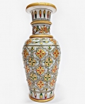 Elegant Marble Pot Painted