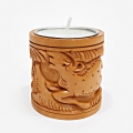 Wooden Candle Holder