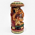 Artistically Handmade & Painted Ganesh Statue – 13cm Height