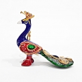 Meenakari Peacock Keychain