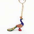 Peacock Keychain